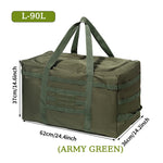 Large Camping Duffle Bag 60L/90L Capacity Camping Backpack