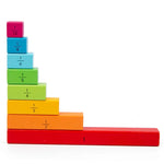 Wooden Montessori Teaching Math Toys Colour Fraction & Adding Sticks