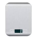 east Essentials Digital Kitchen Scale 10/5kg-1g LED Display Stainless Steel Panel Electronic Scales for Home Food Snacks Weighing Baking Tools