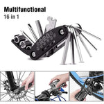 east Essentials Bicycle Repair Tools Kit, Bike Accessories, Multi Tool Set with Pump Tire Patch, Portable Mountain Road BikeTire Auto Tool Set
