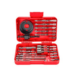 Special Price Father's Day Deal, Screwdriver Drill Bit Set Strong Magnetic Hex Shank Mixed Bits For Impact Driver Electric Drill Wood Metal Repair With Case