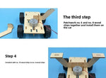 Solar Car Lunar Exploration Vehicle Children's Diy Hand-Assembled Model