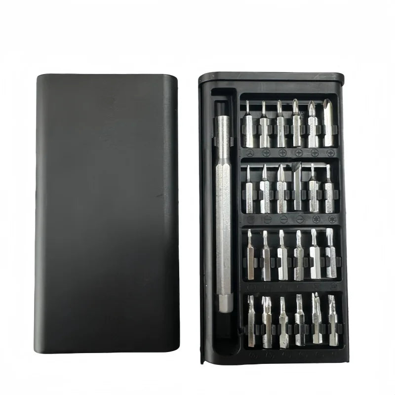 24 in 1 Digital Maintenance Precision Screwdriver Set with Portable Storage Box and Electronic Device Disassembly Tool Best for Father's Day