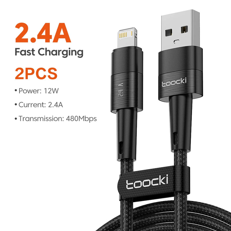 Toocki 2.4A USB A to Lightning