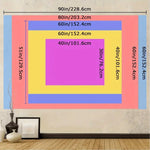 3D Horror Ghost Tapestry – Red-Eyed Phantom Wall Hanging, Halloween Haunted House Decor for Bedroom, Dorm, Parties & Background Displays