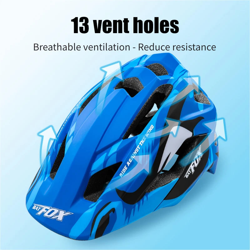 BATFOX Child Bicycle Helmet MTB Detachable Kids Full Face Helmet for Children Motorcycle Casco Bicicleta MTB Motocross Helmet