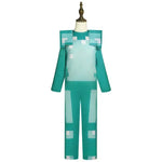 Pixel Adventure Role-Play Costume Set for Kids – Game-Inspired Boys' & Girls' Outfit for Holiday Parties, Stage Performances & Christmas Gifts