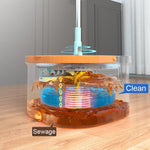 Rotating Mop Microfibers Mop and Bucket Set Floor Washing Mops Triangle Window Washing Mops Household Cleaning Tools for Home