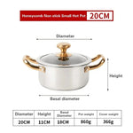 east Essentials Stock 3, Stock Pot Honeycomb Non-stick Pot with lid