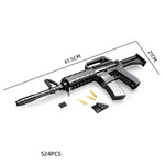 Lego STYLE Technique Guns Kit Revolving Pistol Sets SWAT Military WW2 Weapons