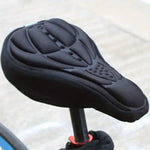 Cycmaster Mountain Bike 3d Saddle Cover Sponge Foam Seat Cushion Silicone Bicycle Seat Cushion Accessories Bicycle Seat Cover