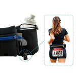 Man/Woman Marathon Trail Running Waist Pack For Phone Water Bottle Sports Fanny Pack Fitness Dual Pocket Running Belt Waist Bag
