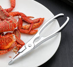 Ishmet Seafood Tools Multi-functional Zinc Alloy Claws Crab Needles Crab Scissors Kitchen Seafood Tools