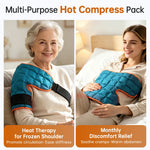 Large Ice Pack For Back/Waist/Knee/Shoulder Reusable Hot And Cold Compress Gel Pad Sports Injury Care Swelling Bruise Ice Wrap