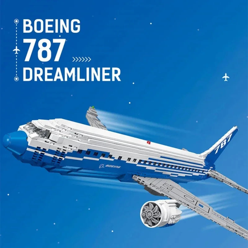 Lego STYLE 1349PCS Boeing 787 Dreamliner Airplane