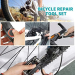 east Essentials Bicycle Repair Tools Kit, Bike Accessories, Multi Tool Set with Pump Tire Patch, Portable Mountain Road BikeTire Auto Tool Set