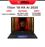 MSI Titan 18 HX AI Gaming Laptop 18 Inch