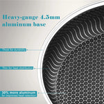 east Essentials Stainless Steel Frying Pan Nonstick Honeycomb Fry Pan with Lid Induction Ceramic Electric Gas Cooktops