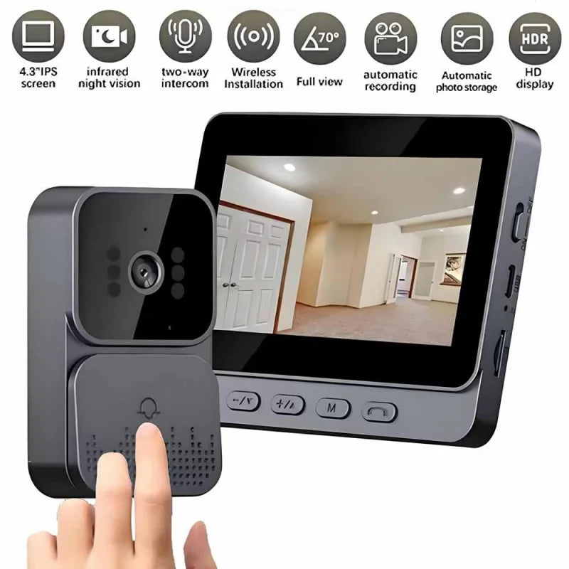 Smart Wireless Doorbell Video Camera with Tablet
