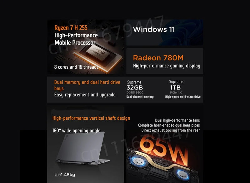 Lenovo Lecoo 2025 New Pro 14 Ryzen 7 H 255 AMD
