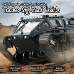 RC Tank Remote Control Car With 360° Rotation Drift RC Model Off-Road Vehicle