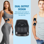 EMS Tens Muscle Stimulator Electric Full Body Massager 9 Modes 30 Levels Digital Pulse Physical Therapy Simulate Back Massage