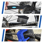 Chain Cleaner Portable Cycling Cleaning Kit Bicycle Scrubber Brushes Set Bike Wash Repair Tool for Mountain Road Motorcycle