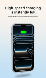 Xilecaly Smart Battery Charger Case For iPhone, Battery Pack Power Bank External Charging Cover For iPhone