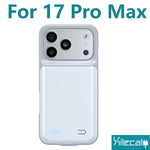 Xilecaly Smart Battery Charger Case For iPhone, Battery Pack Power Bank External Charging Cover For iPhone