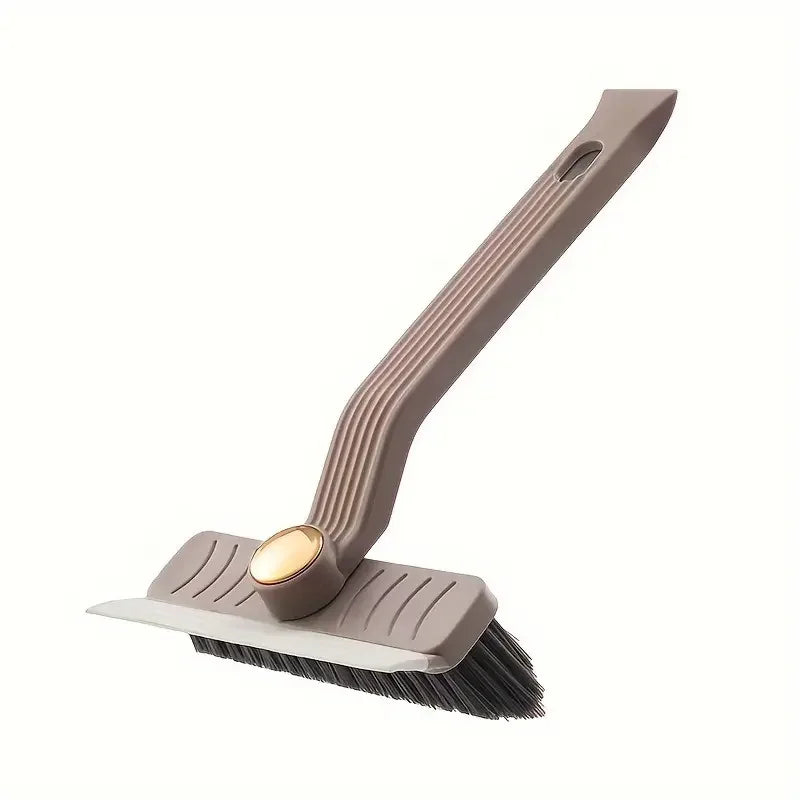 east Essentials Multi-Purpose Tile Cleaning Brush, 360° Rotating Hard Bristle Scrubber for Bathroom & Kitchen Floors and Walls