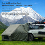 Pakicetus Large Inflatable camping tent 4-8 people with windows portable water-resistant camping tent