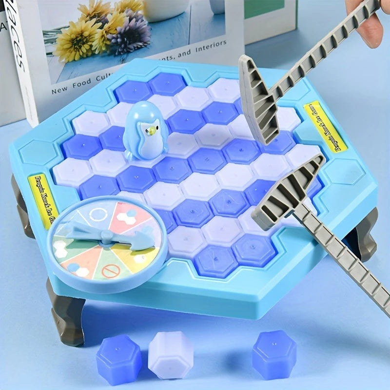 Save The Penguin Ice Tapping Rescue Game