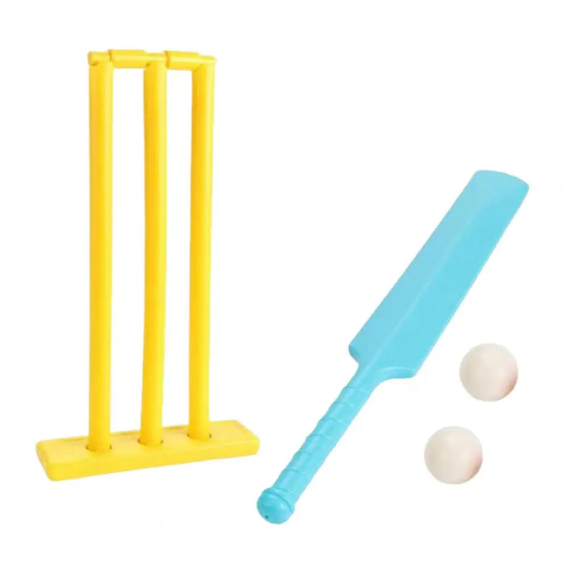 Kids Cricket Set for Beginners Complete Bat Stumps Ball Kit Educational Fun Parent-Child Sports Game Interactive Cricket Games