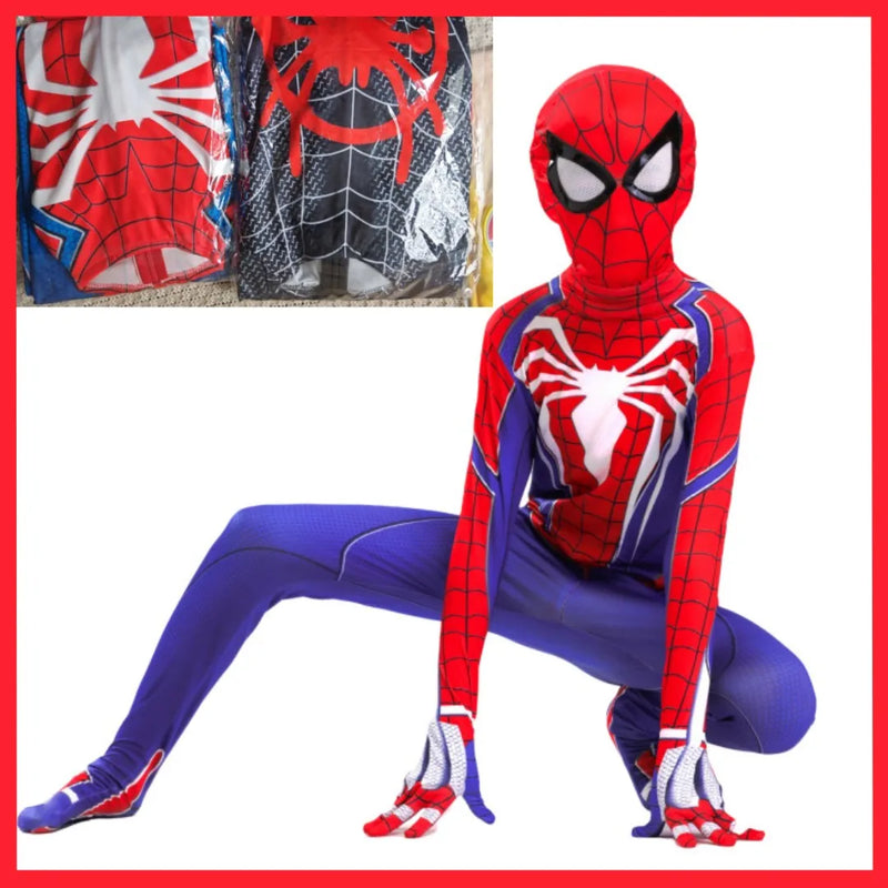 Full-Set Spider-Themed Cosplay Costume – Zentai Suit for Fans & Collectors, Perfect for Halloween, Christmas, Parties & Gifting