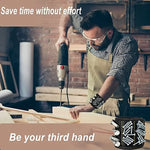 5 Rows 15 Magnets Powerful Magnetic Tool Magnetic Wristband Secure Screws Nails Drill Bits Strong Magnetic Wrist Tool Kits Parts Best for Father's Day
