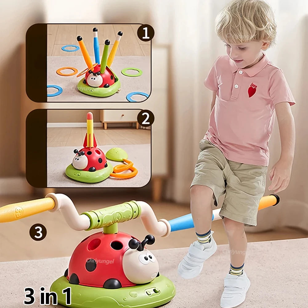 Musical Jump Sports Toys Multifunction Toss Ring Game
