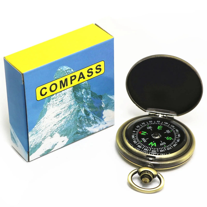 Hiking Compass for Camping, Hiking & More Military Style