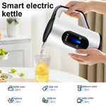 wAvvle 2.2L Stainless Steel Electric Digital Display Large Tea Kettle Auto-Shutoff Thermal Water Kettle 1500W Fast Boil Tea Pot Kettle