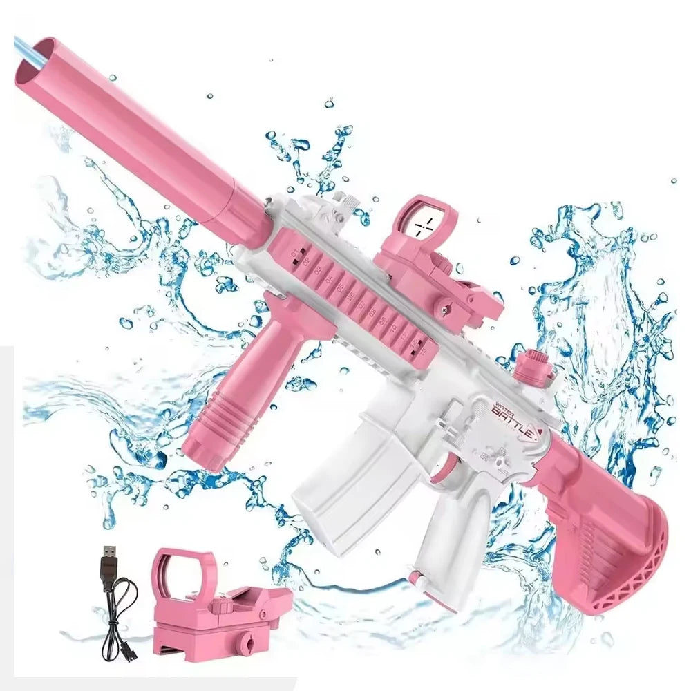 M416 Water Toy Gun Electric Pistol Shooting Toy Full Automatic