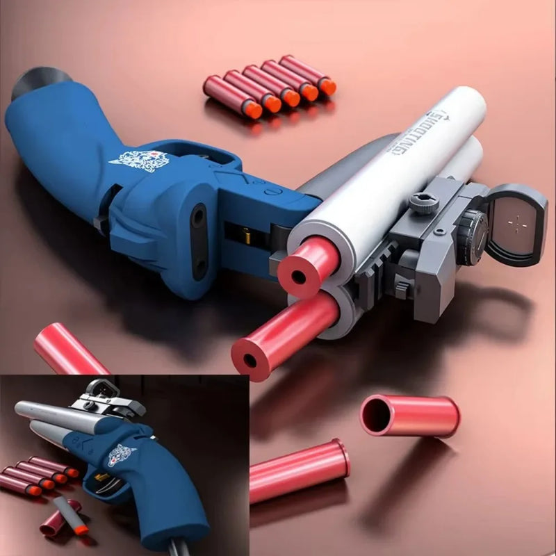 Double Barreled Toy Shotgun Dart Blasters