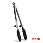 east Essentials Kitchen Tongs Silicone Food Tongs Non Stick Cooking Serving Tongs For BBQ Salad Steak Pasta Spaghetti Noodles