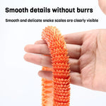 3D Printed Snake Realistic Snake Statue Movable Joint Fidget Toys