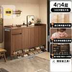 MOYU Multi-Function Pine Wood Shoe Cabinet Storage Furnitur Modern Freestanding Entryway Shoe Rack with Home Organization Furniture