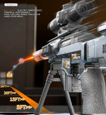 Toy Sniper Electric Water Gun Toy Automatic MSR-Bracket Continuous Shoot