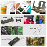 Survival First Aid Kit Survival Full Set Molle Outdoor Gear Emergency Kits