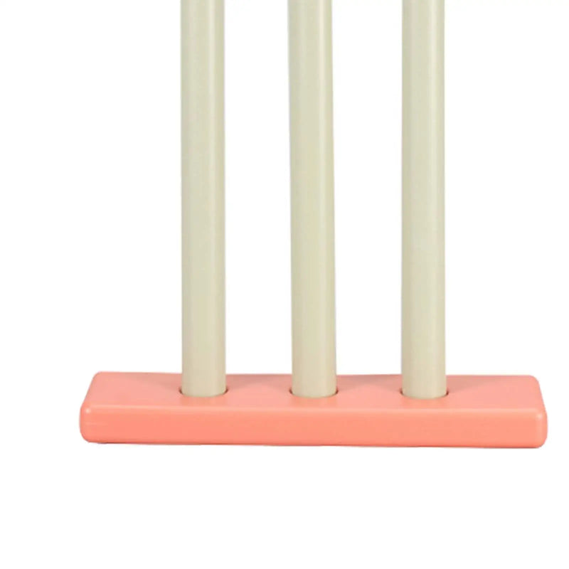 Children Cricket Set Stumps with Stand 2 Balls for Holiday Yard Outdoor