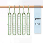 9-Hole Clothes Hanger Organizer Wardrobe Space Saving Storage Hanger for Clothes Folding Magic Hangers Closet Drying Racks Home