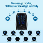 EMS Tens Muscle Stimulator Electric Full Body Massager 9 Modes 30 Levels Digital Pulse Physical Therapy Simulate Back Massage
