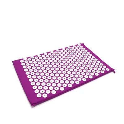 Acupressure Mat Sensi Massage Mat Pillow Set  applicator for Neck Foot Yoga Mat with Needle Back Cushion