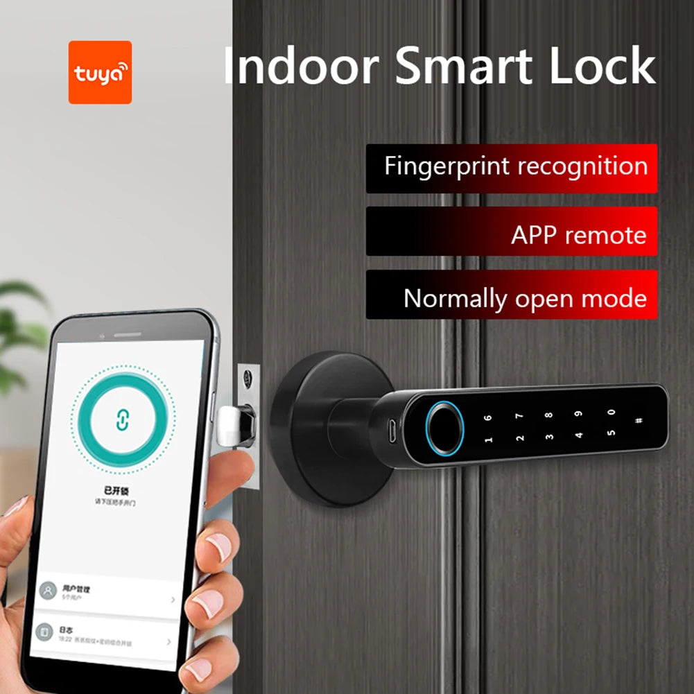 Smart Fingerprint Door Lock Keyless Entry